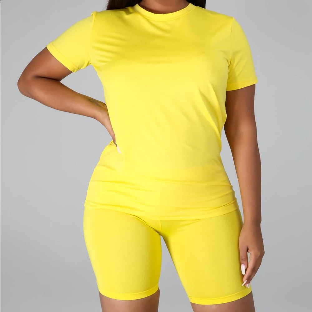 Do you summer break biker shorts set